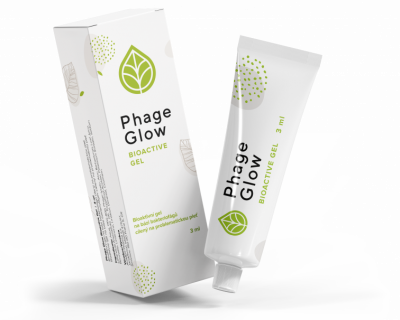 Phage Glow Bioactive gel